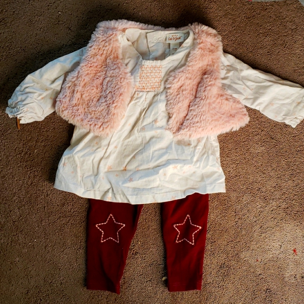 Cat&Jack outfit 3-6 months